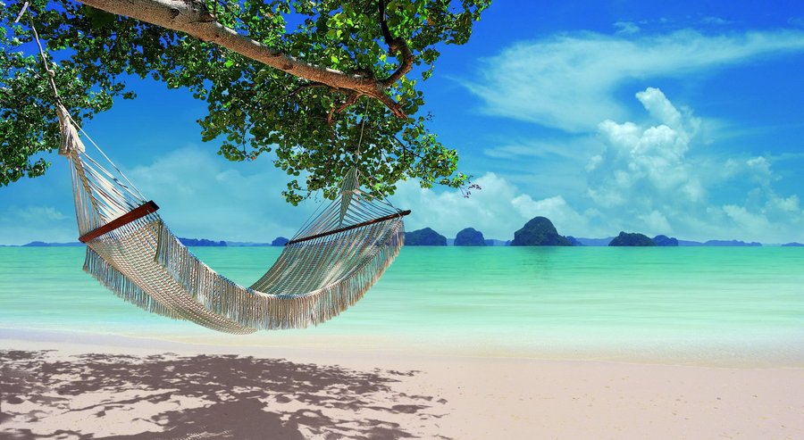 Hammock on the Beach