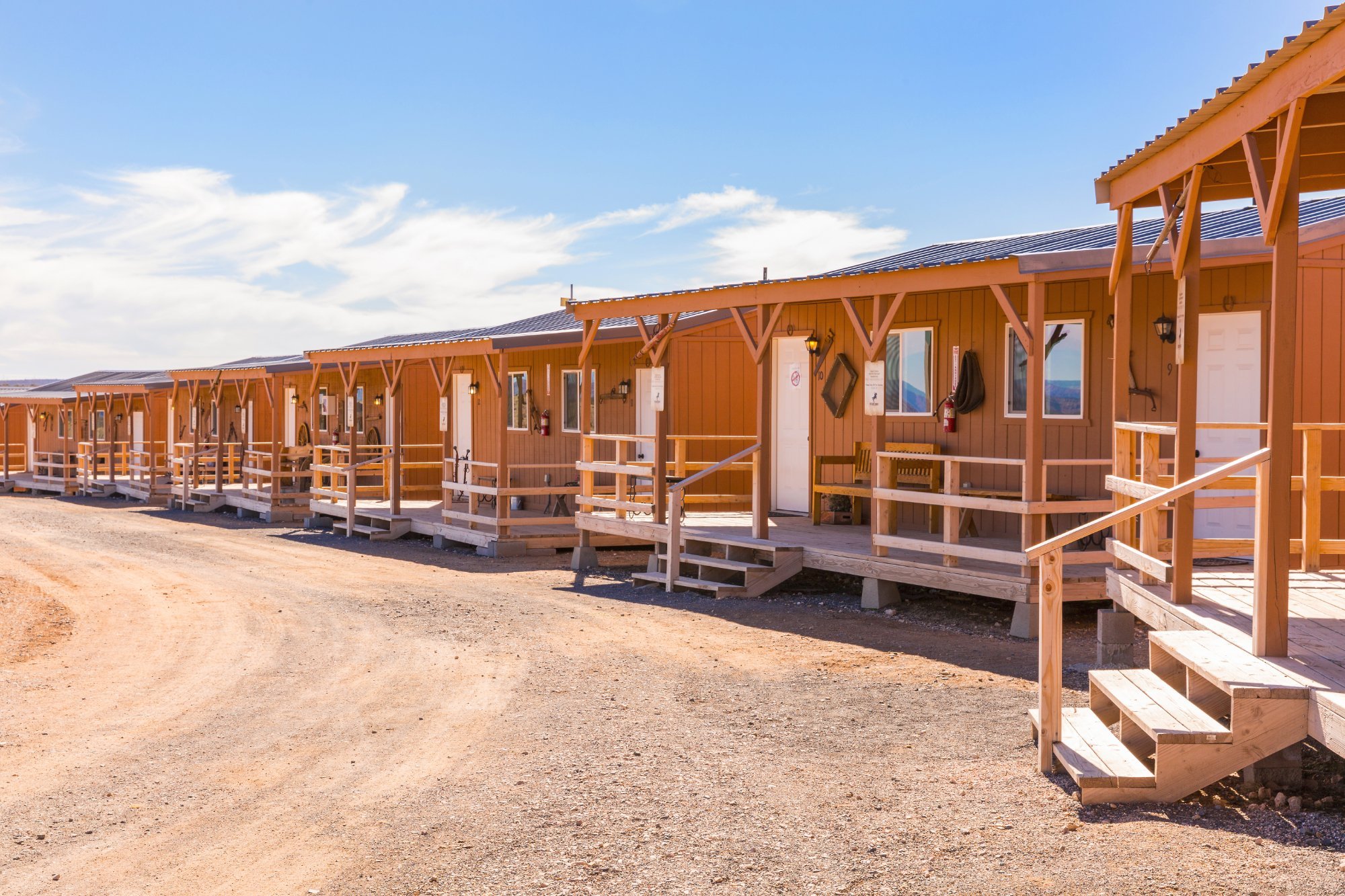 Cabins at Grand Canyon West by null