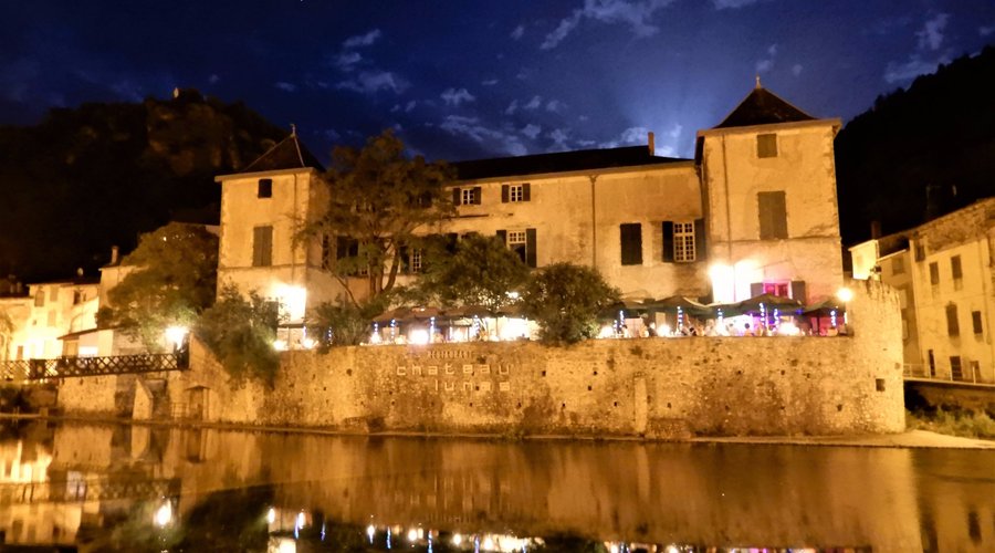 Soirée au château de Lunas