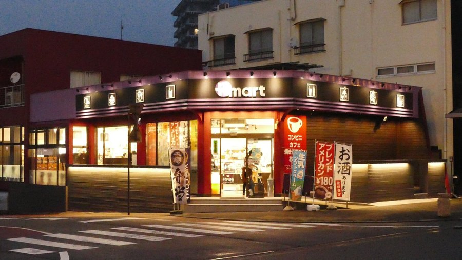店舗　夜景