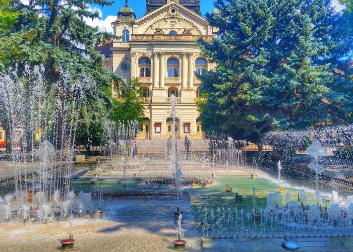 the singing fountain