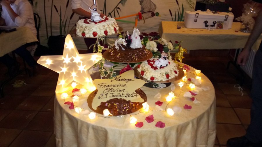 gâteau de mariage
