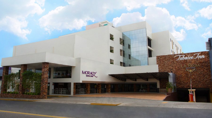 Fachada principal Hotel Tabasco Inn