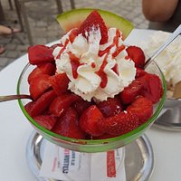 Fragole con panna