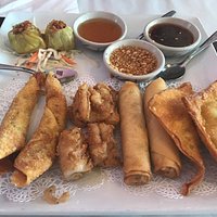 Appetizer combo was perfect
