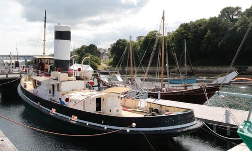 One of the boats to visit as part of the museum visit