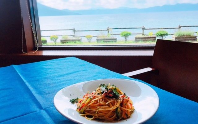 azzurroでランチ。お天気、お料理とも最高でした