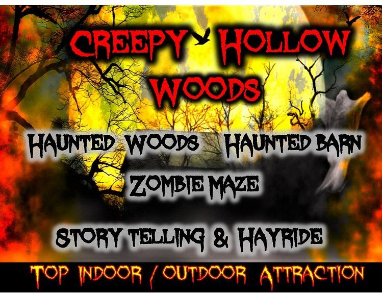 Creepy Hollow Haunted Woods image