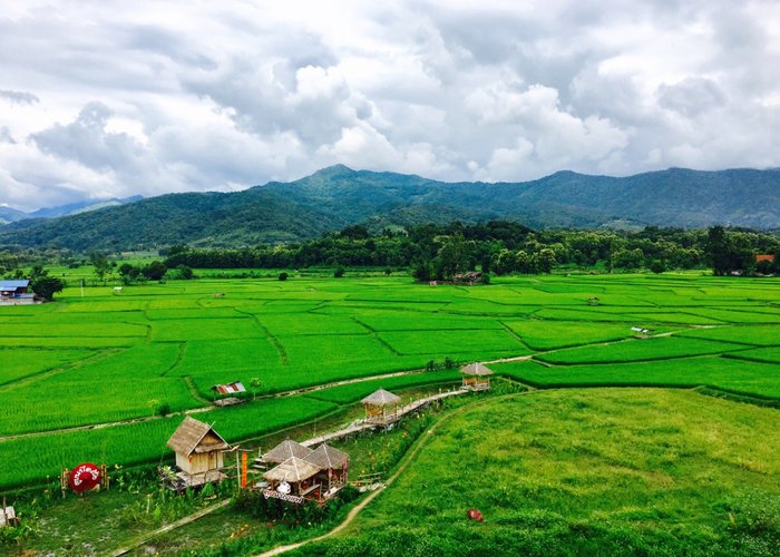 View from the temple