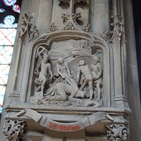 Une des stations du chemin de croix