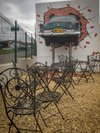 Bar temático todo feito com detalhes de carros, desde assentos, portas e  tudo mais. - Picture of Curitiba Antique Car - Tripadvisor