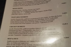 Speisekarte
