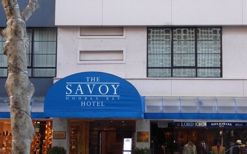 The Savoy from Knox Street