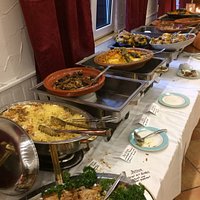 Arabisches Buffet (Ausschnitt)