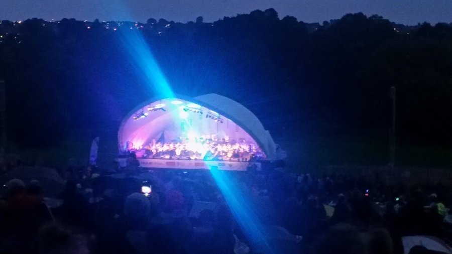 Concert in full swing