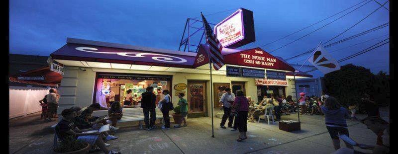 Singing Waiters at The Music Man Singing Ice Cream Shoppe