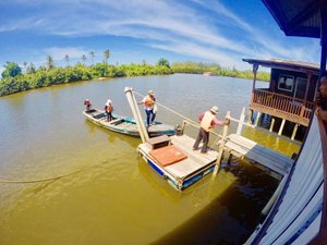 The Maena Water Chalets in Tumpat