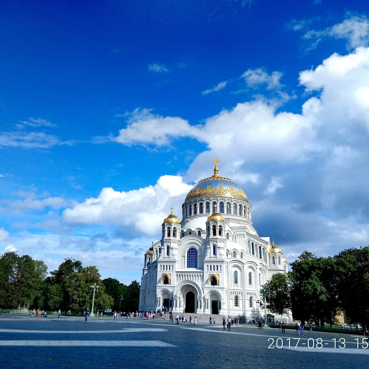 St Nicholas Naval Cathedral in Kronstadt