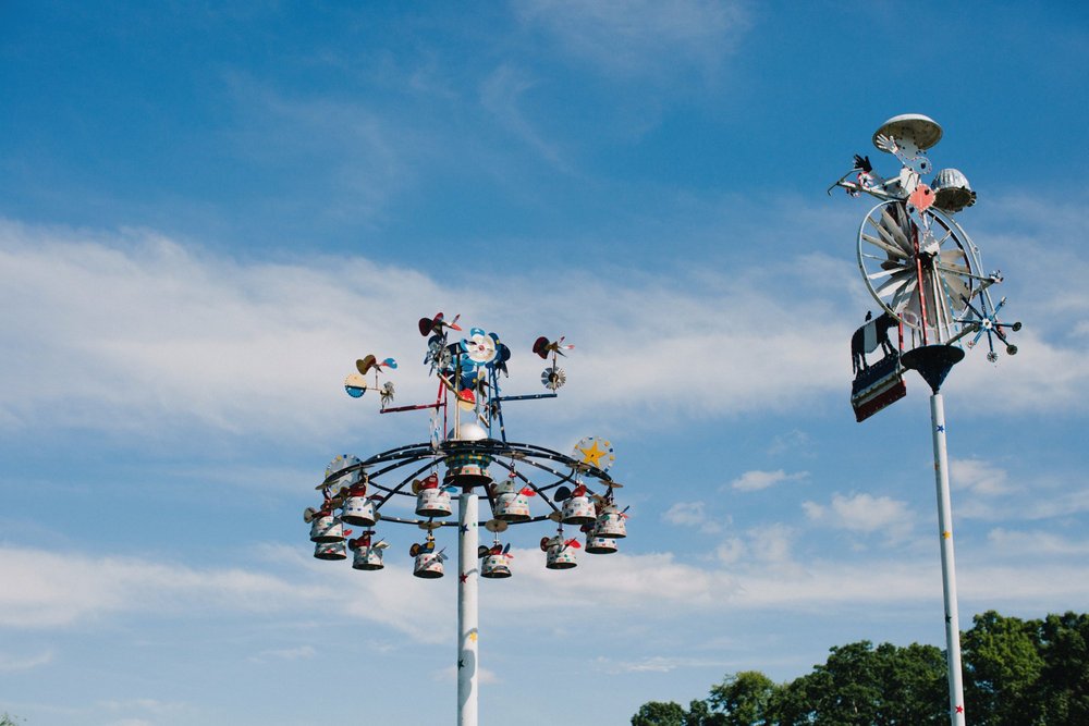 Fearrington Village Whirligigs (Photo by Cole Gorman)