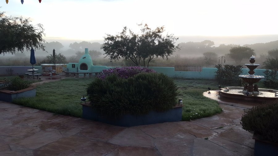 Not as dry here as most think...Here's a Misty Morning.