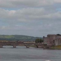 view of bridge and castle