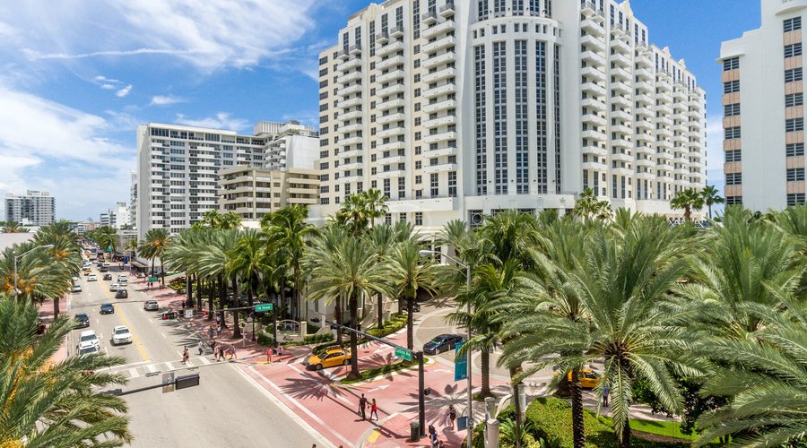 Aerial Photography at the Loews Miami Beach Hotel