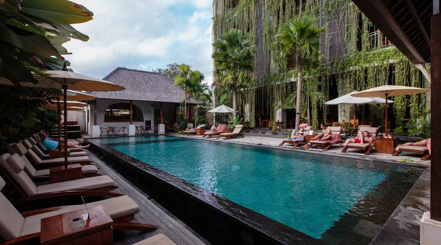 The Second Pool at the Ubud Village Hotel