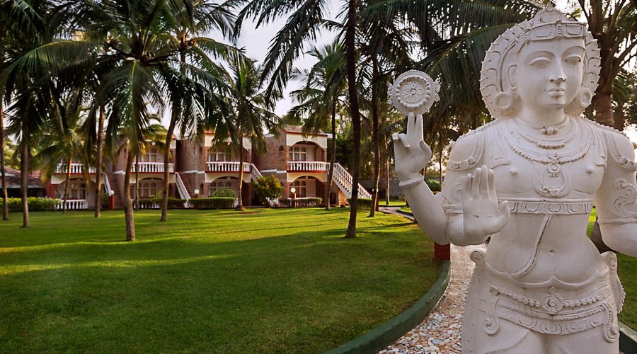Our resort is adorned with beautifully crafted statues, which are locally made