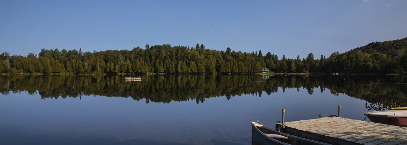 Wentworth Nord: Cozy Lakefront Cottage Pet-Friendly Laurentians