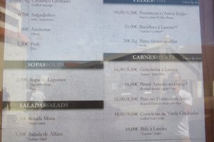 Cardápio