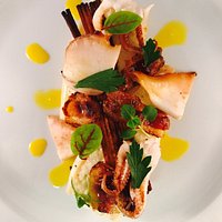 CALAMARO, PECORINO, GUANCIALE, TUORLO