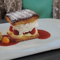 Millefoglie ai lamponi