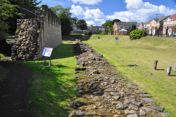 Reconstruction of Hadrian's wall