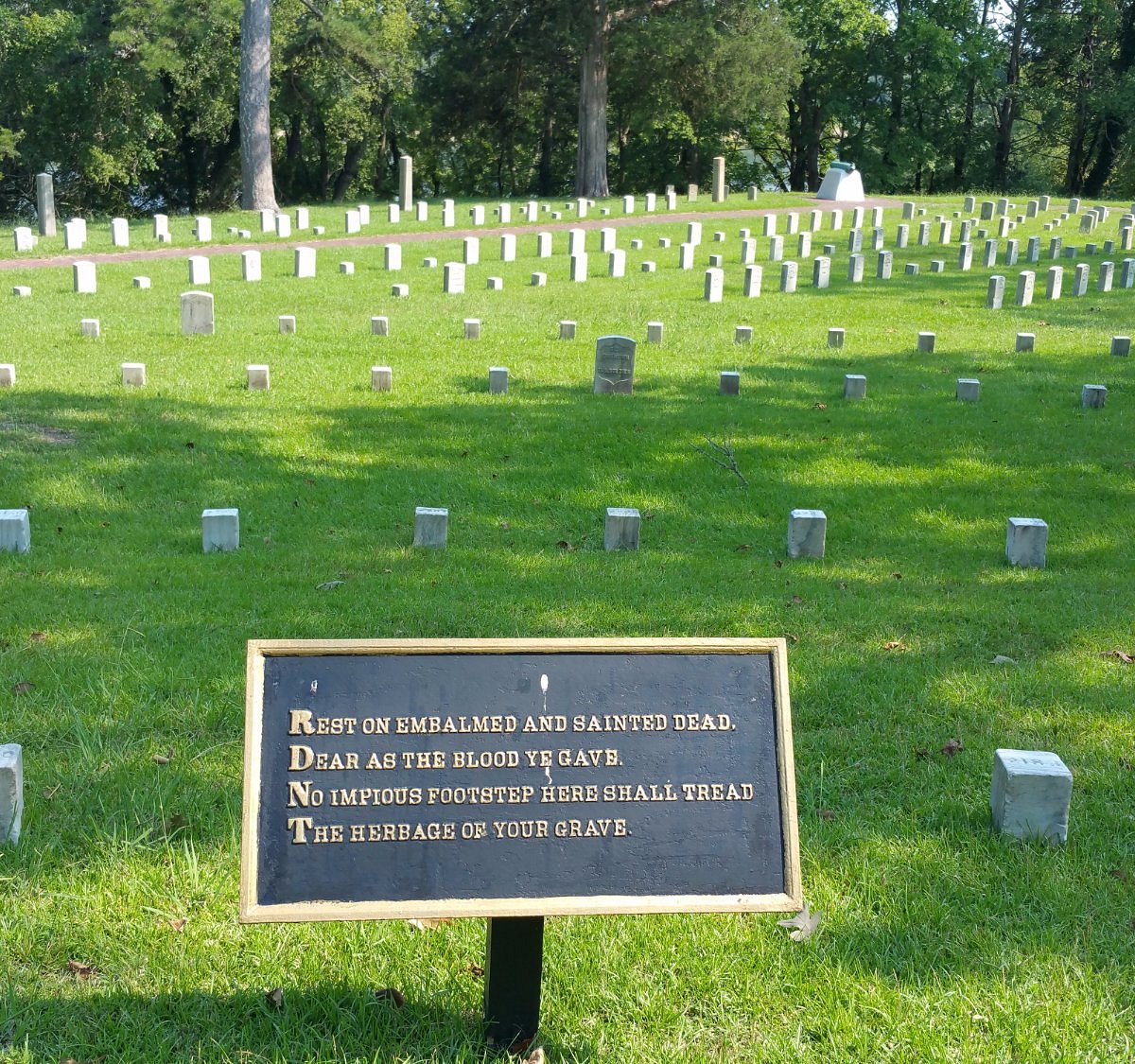 Where Did Union Gun Powder - Shiloh National Military Park