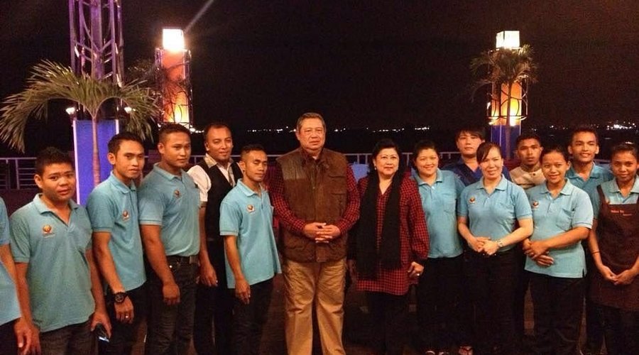 with The Sixth President of Republic Indonesia.