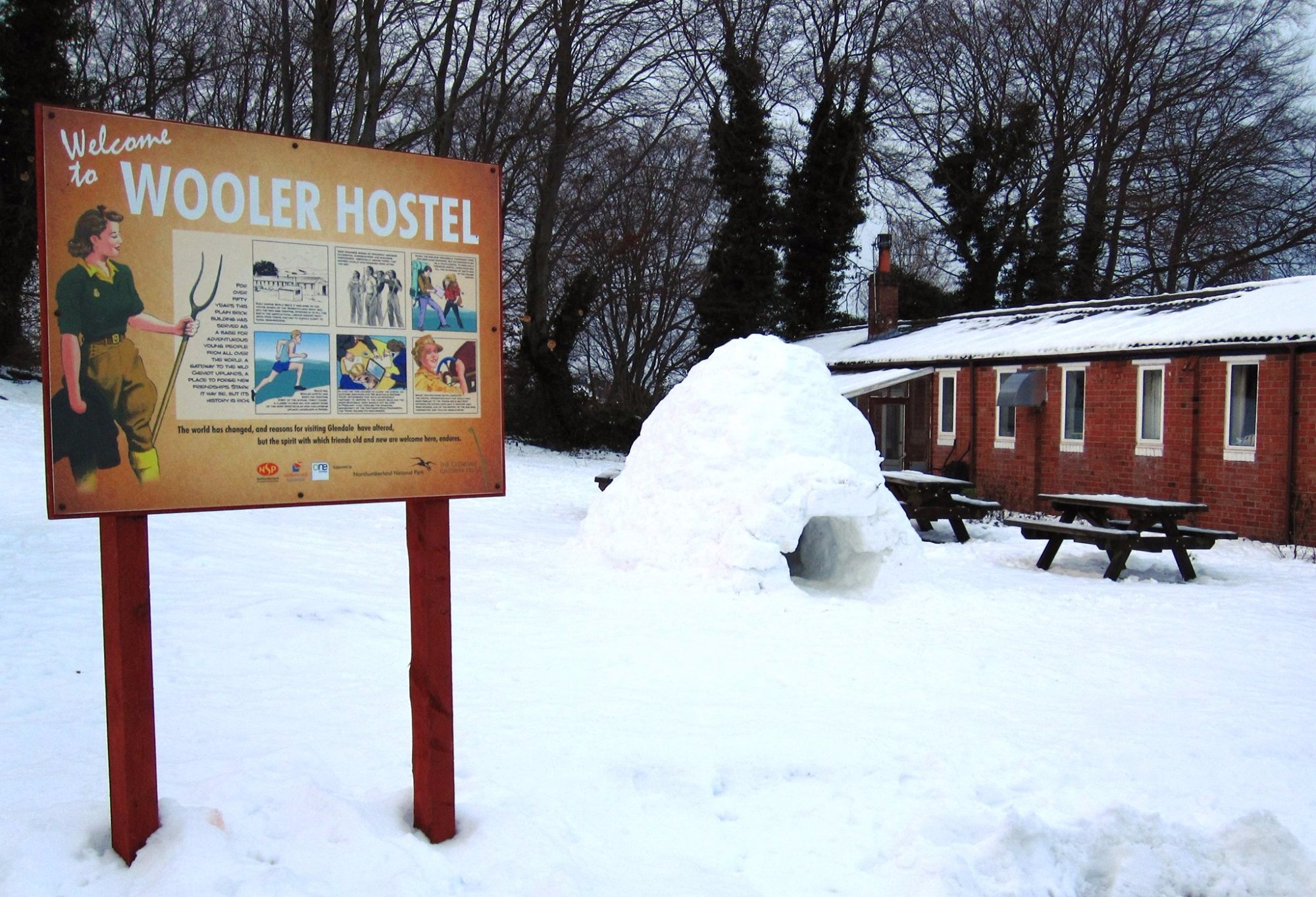 Wooler Hostel and Shepherds' Huts by null