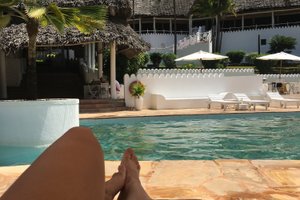 Piscina e praia