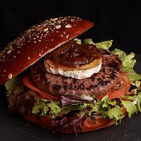 Hamburguesa Okei Rulo en pan Brioche
