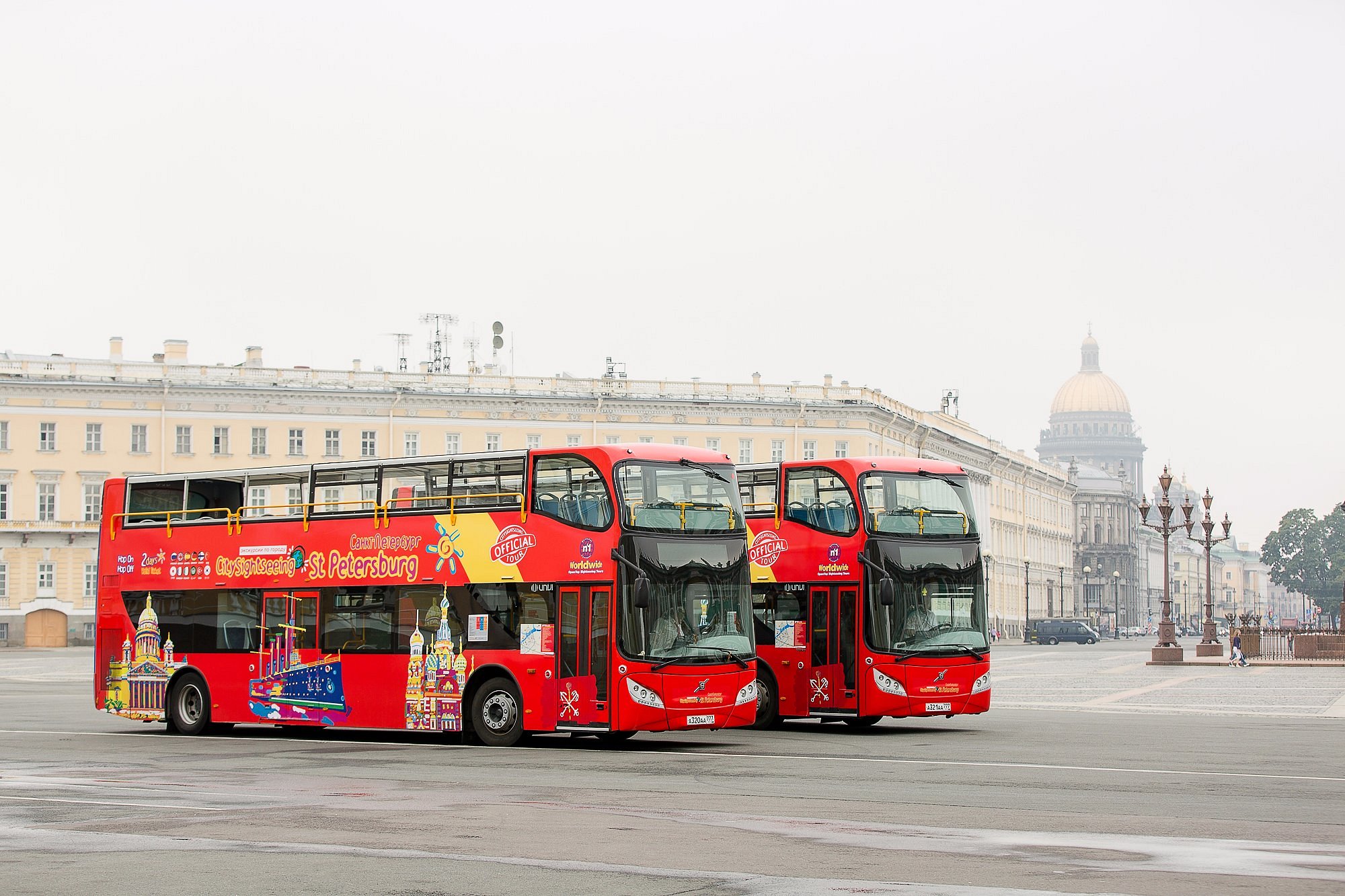 Автобус Hop on Hop off Санкт-Петербург