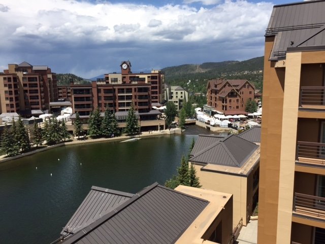 MARRIOTT S MOUNTAIN VALLEY LODGE AT BRECKENRIDGE A MARRIOTT VACATION   View Towrds Downtown 