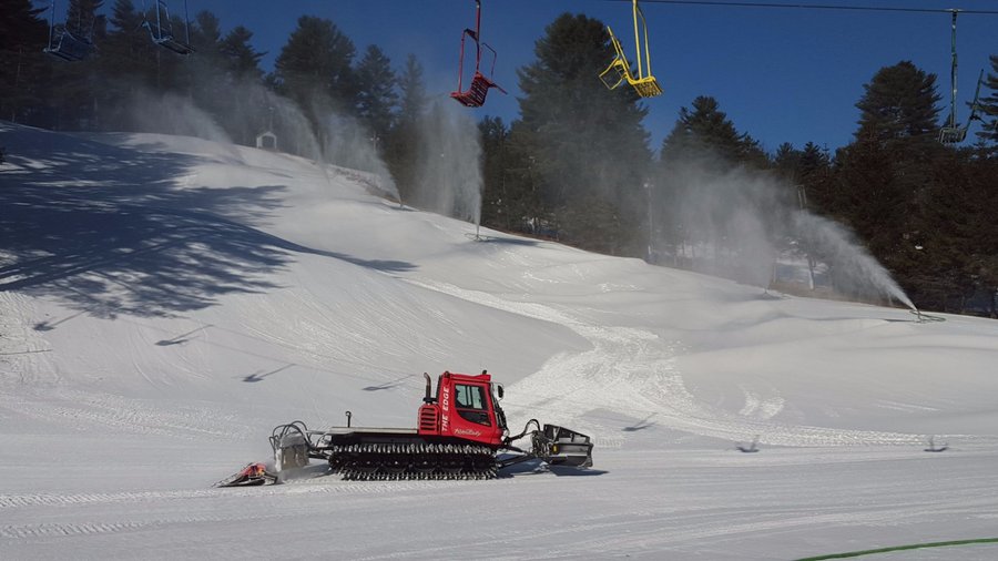 We're always making snow!