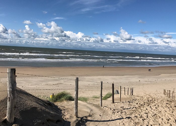 het strand van Noordwijk aan Zee