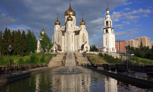 Вид на храм