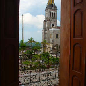 La vista desde la habitación.