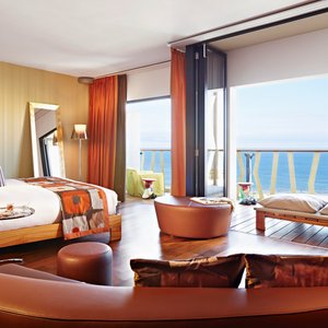 Junior Suite Ocean View - Terracotta Colour Scheme
