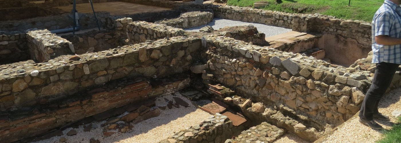 Jacimiento romano Torre LLauder de Mataró.