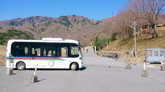 マキノ高原からバスが出ている