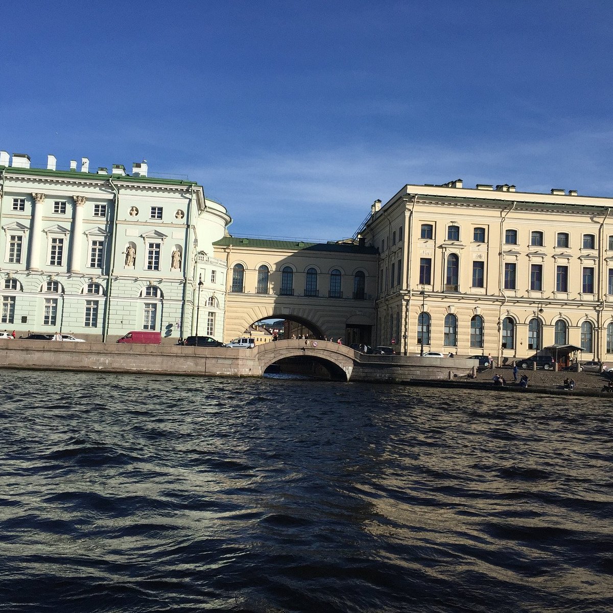 эрмитажный мост санкт петербург