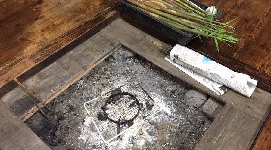 島筍。５～６月にだけ食べられるとのこと。事前連絡すれば、用意していただけます！