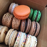 I bought 12 macarons, they gave me a baker's dozen. :)